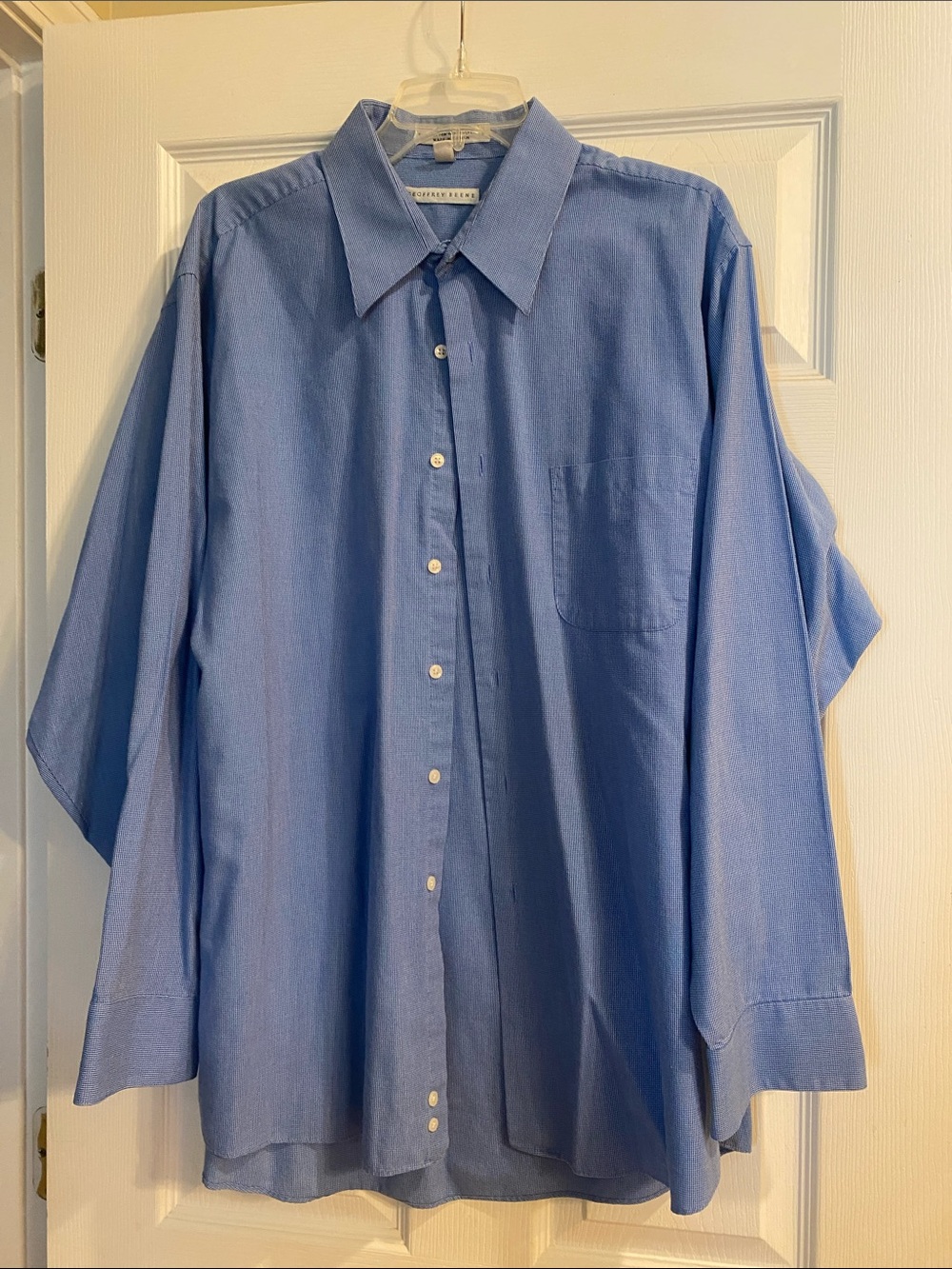 Geoffrey Beene Light Blue Men's Dress Shirt